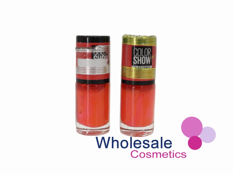 18 x Maybelline Colorshow 60 Seconds Nail Polish NO BARCODE - 110 URBAN CORAL